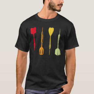 Camiseta Dart Shirt Guay Dart Para Hombres Mujeres Dartboar