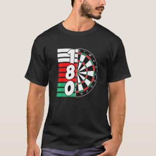 Camiseta Dart tablero 180 puntos 180 en dardos Premium_1