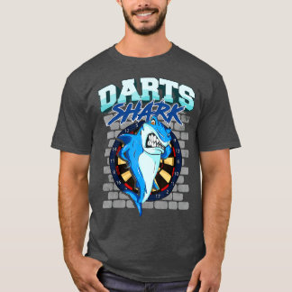 Camiseta Dart Team Player Shark Dartboard Darts Cita