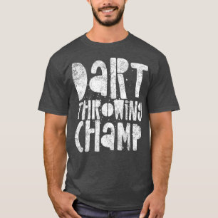 Camiseta Dart Throwing Champ - Ganador del Campeón de Darts