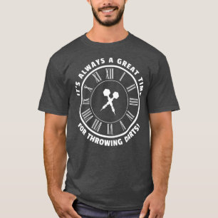 Camiseta Dart Throwing Saying - Entusiastas De Cartón