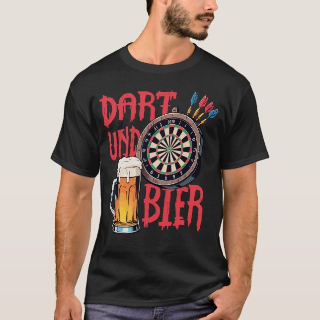 Camiseta Dart Und Bier  (Anverso)