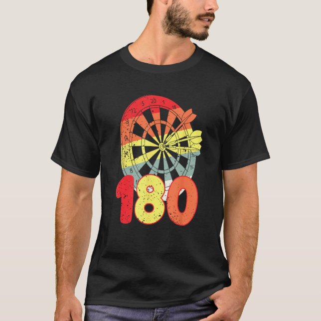 Camiseta Dartboard Arrows Number Darts Player (Anverso)