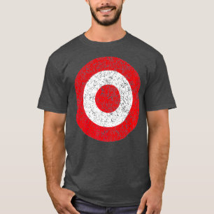 Camiseta Dartboard Bullseye Target Dart Board Vintage