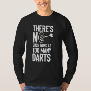 Camiseta Dartboard Darts Player Bullseye Dart Board
