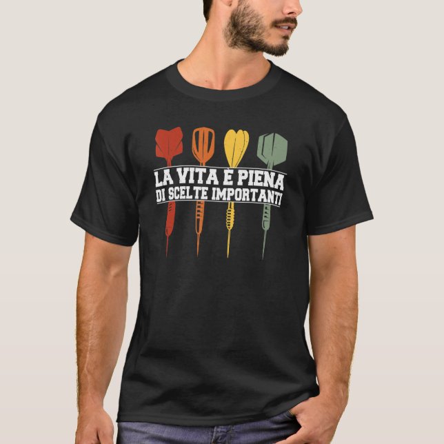 Camiseta Dartboard Fun Dart Board (Anverso)