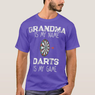 Camiseta Dartboard Shirt Dart Throwing Grandma