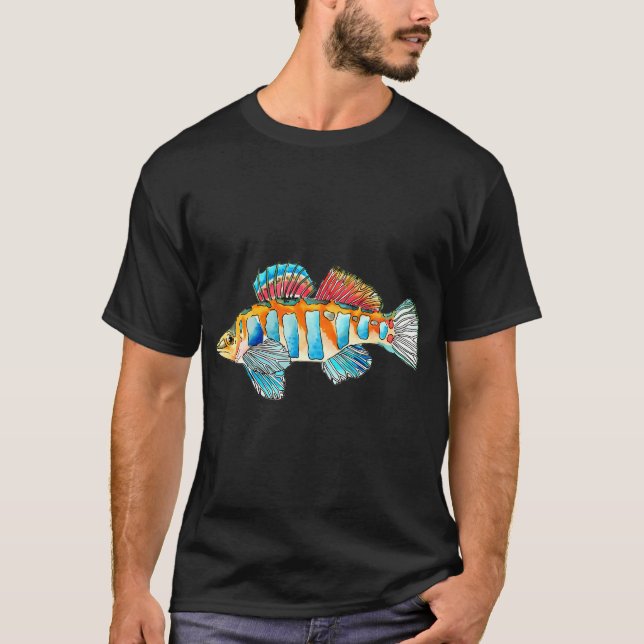 Camiseta Darter de garganta naranja (Anverso)