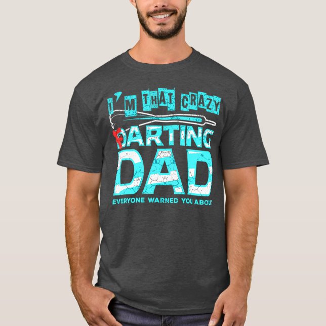 Camiseta Darting and Farting Daddy Funny Farts Dart Dad (Anverso)