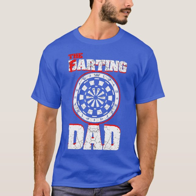 Camiseta Darting and Farting Daddy Funny Farts Dart Dad (Anverso)
