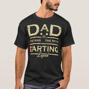 Camiseta Darting and Farting Daddy Funny Farts Dart Dad