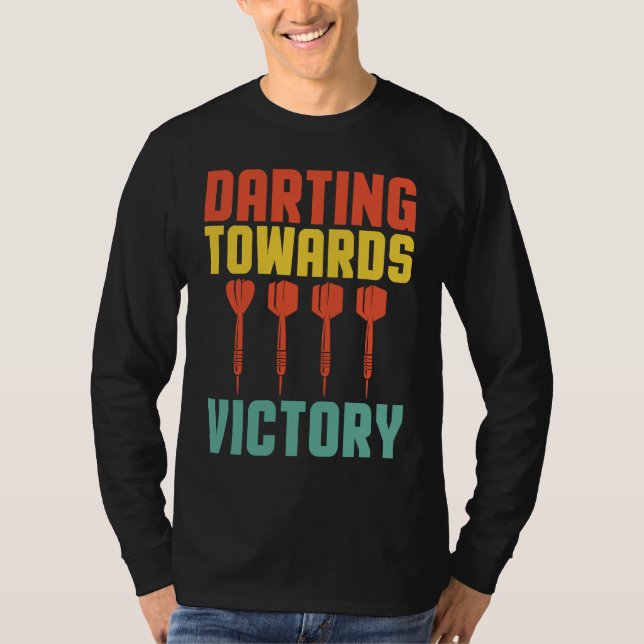 Camiseta Darting Towards Victory Bullseye Dar for Teams (Anverso)