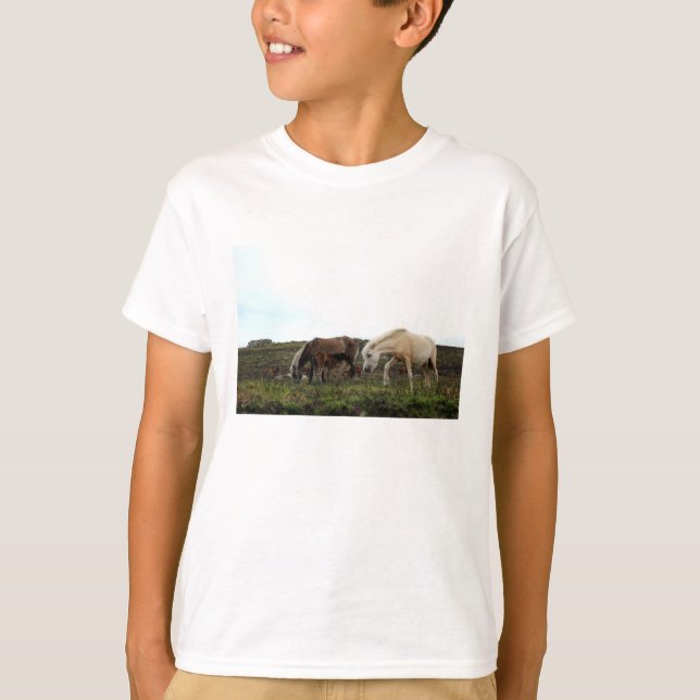 Camiseta Dartmoor Wild Ponies Kids' Long Sleeved Shirt (Anverso)
