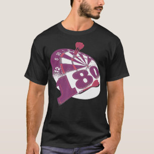 Camiseta Darts 180 alta puntuación ton 80 - Darts Player -
