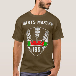 Camiseta Darts 180 Emblem o Ton 80 Darts Master Darts
