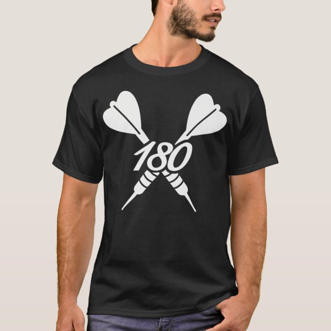 Camiseta Darts 180 Premium (Anverso)