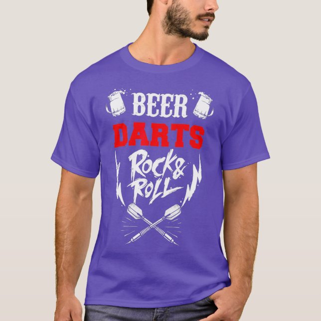 Camiseta Darts and Rock n Roll (Anverso)