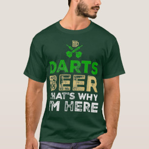 Camiseta Darts Beer Por eso estoy aquí Darts Player