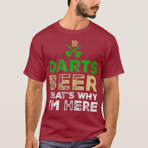 Camiseta Darts Beer Por eso estoy aquí Darts Player