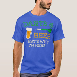Camiseta Darts Beer Por eso estoy bebiendo divertido