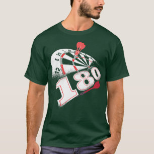 Camiseta Darts Board 180 Points Accesorios para juegos de a