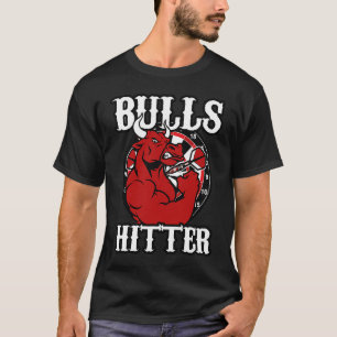 Camiseta Darts Bull Bullseye Hitter Fuertes 180 Campeones