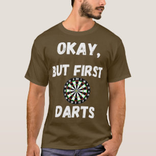 Camiseta Darts Bullseye Arrow Game Jugando Dart Player
