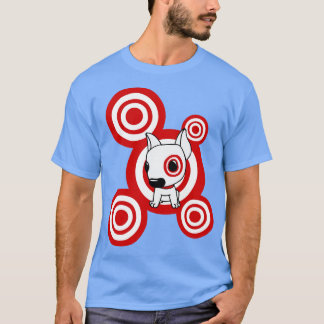 Camiseta Darts Bullseye Dog Team TShirt
