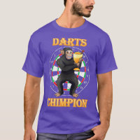 Darts Chimpon Funny Pun Darts Player Regalo