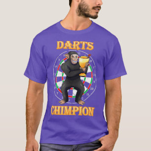 Camiseta Darts Chimpon Funny Pun Darts Player Regalo