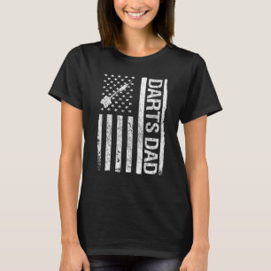 Camiseta Darts Dad Bandera Estadounidense