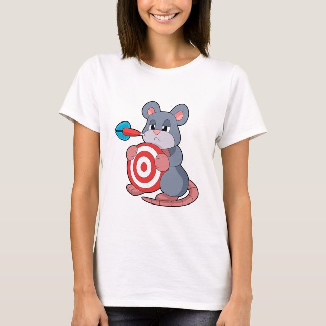 Camiseta Darts Dart Dartboard del ratón (Anverso)