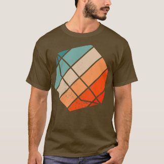 Camiseta Darts Dart Dartista Retro Sunset Arrow