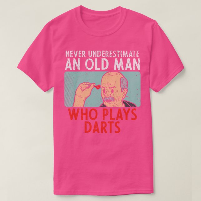 Camiseta Darts Dart Player dice 2 (Diseño del anverso)
