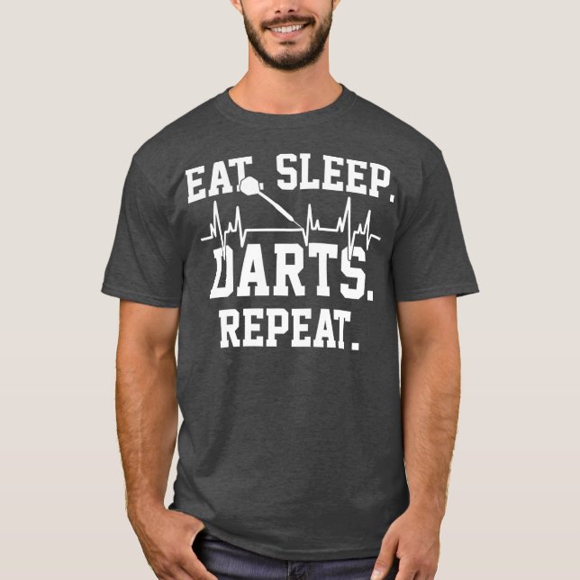 Camiseta Darts Dart Player Gift (Anverso)