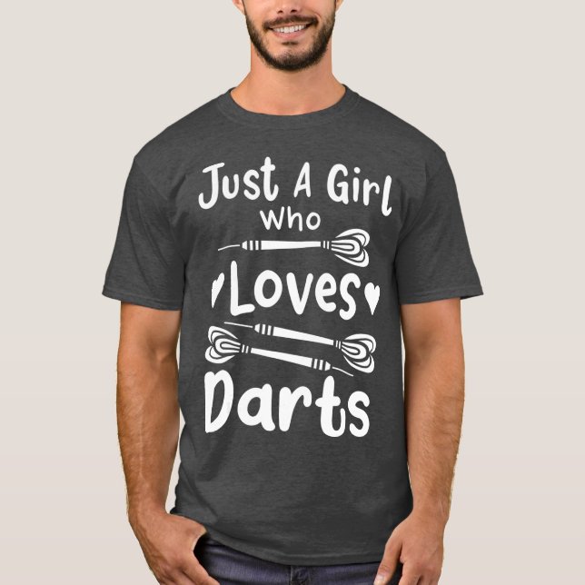 Camiseta Darts Dart Player Gift (Anverso)