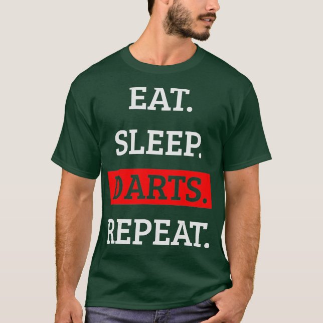 Camiseta Darts Dart Player Gift (Anverso)