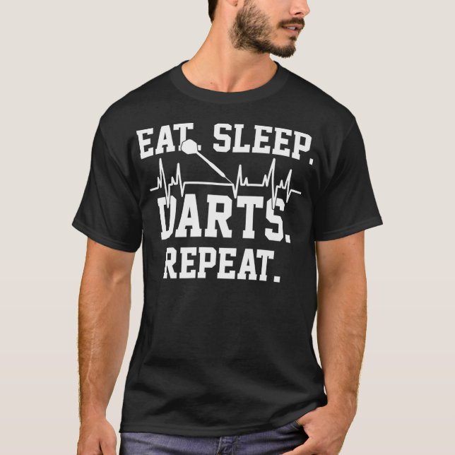 Camiseta Darts Dart Player Gift Premium (Anverso)