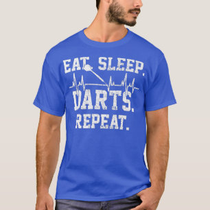 Camiseta Darts Dart Player Heartbeat Gift Premium