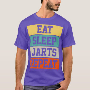 Camiseta Darts Dart Player Retro Gracioso Regalo