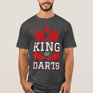 Camiseta Darts Dart-Throwing Bullseye Dartboard