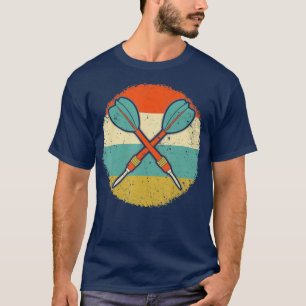 Camiseta Darts Dart-Throwing Bullseye Dartboard