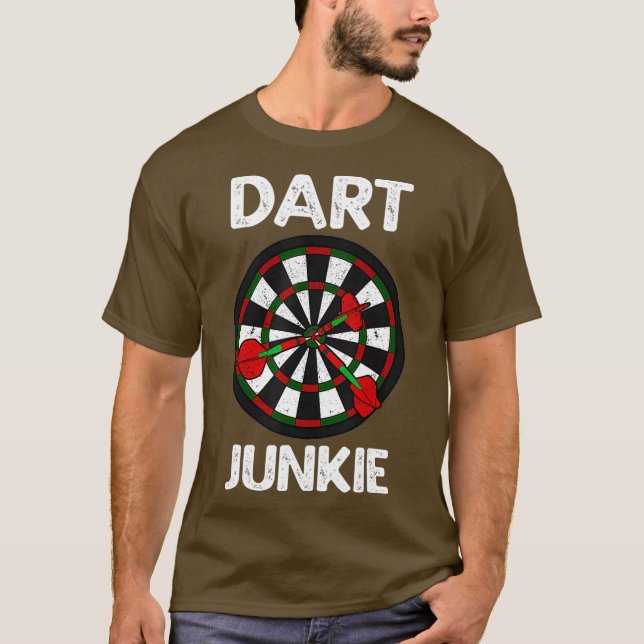 Camiseta Darts Dart-Throwing Dartboard Bullseye Target (Anverso)