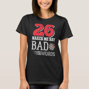 Camiseta Darts Dartboard Dart Throwing Player Dartista