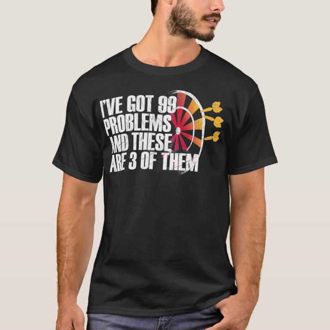 Camiseta Darts Darts Player Darny Darings (Anverso)
