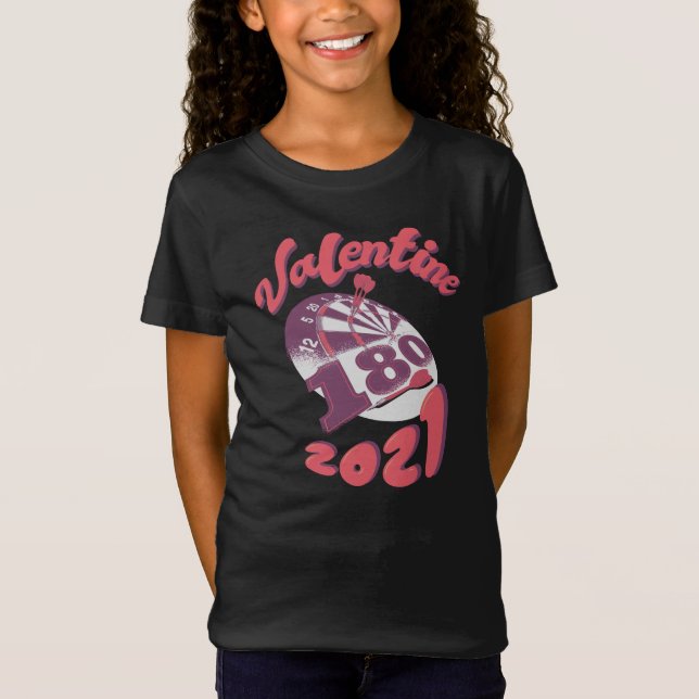 Camiseta Darts es mi San Valentín 2021 (Anverso)