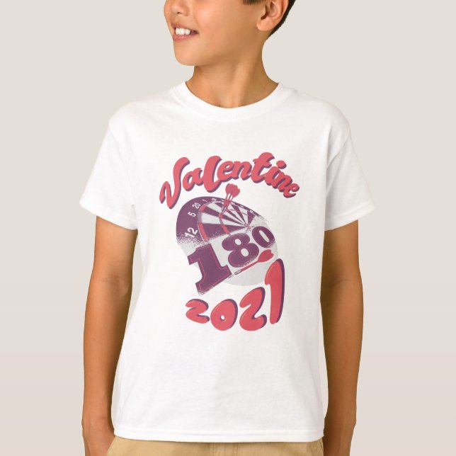 Camiseta Darts es mi San Valentín 2021 (Anverso)