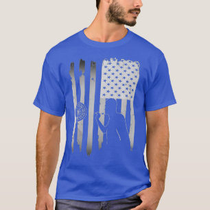 Camiseta Darts Estados Unidos Bandera estadounidense 4 de j