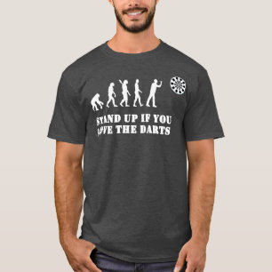Camiseta Darts Evolution Funny Darts Gift