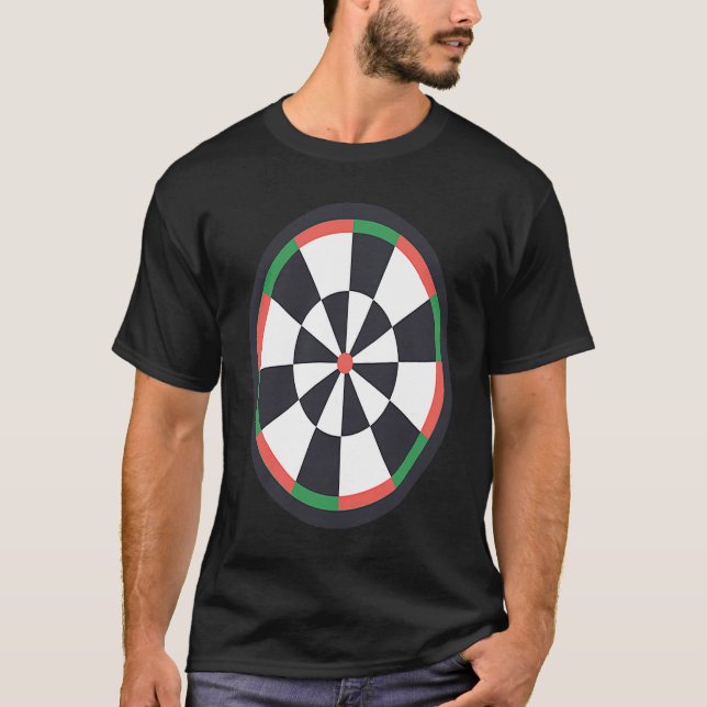 Camiseta darts for darts players Pally 20 darts Dar 180  14 (Anverso)